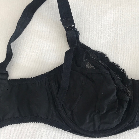 Elegant Black Lace Bra - Picture 4 of 6